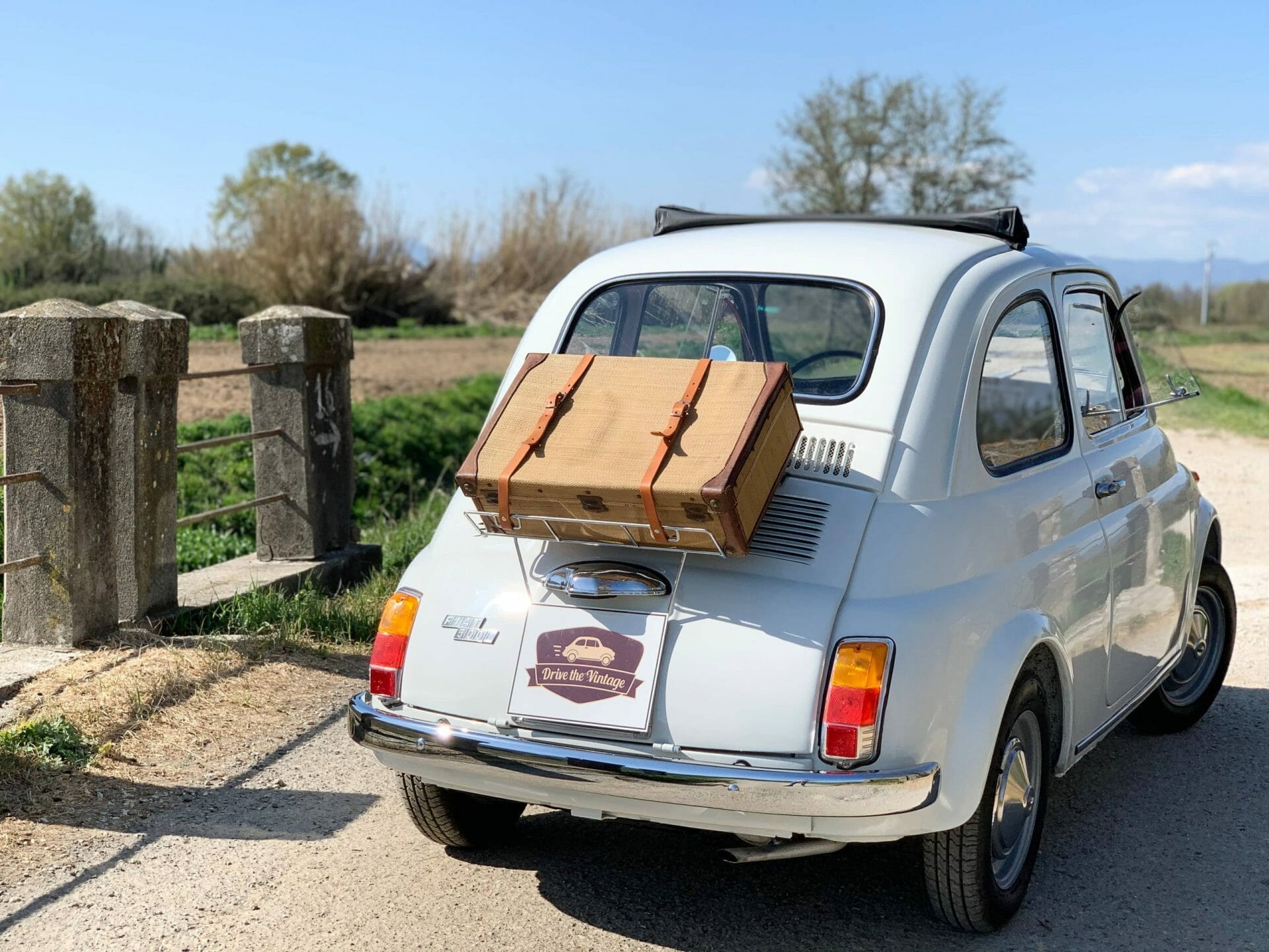 fiat 500 suitcase